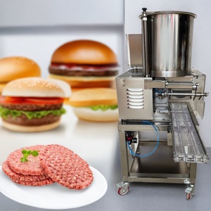 Comercial automático 8cm <span class=keywords><strong>carne</strong></span> <span class=keywords><strong>de</strong></span> res jamaicana <span class=keywords><strong>corte</strong></span> <span class=keywords><strong>de</strong></span> pastel hamburguesa Fabricación <span class=keywords><strong>de</strong></span> <span class=keywords><strong>hamburguesas</strong></span> fabricante moldeado formando prensado hamburguesa empanadas máquina - Product Image 2