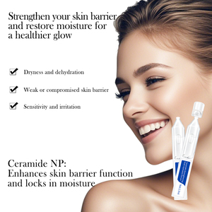 OEM/ODM al por mayor fuerza ceramida fortalecimiento multi-hidratación suero facial con restaurar la humedad para pieles sensibles - Product Image 3