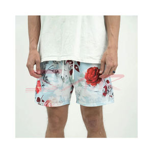 Pantalones cortos de sublimación con estampado de moda de verano, pantalones cortos de malla para hombre, pantalones cortos con cintura elástica hechos en Pakistán - Product Image 2