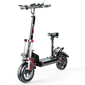 Intelligent electric scooter 12 inch off-road electric folding scooter instead of driving and walking adult electric scooter