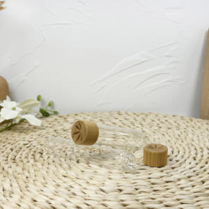 Tube à essai en verre mat brillant avec couvercle CR pour l'emballage des fleurs - Product Image 4