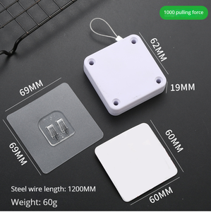 Outil de fermeture automatique de porte sans perçage, facile à installer, en ABS, design simple, vente directe d'usine Xinxuhong, Guangdong - Product Image 4