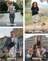 Sac banane grande capacité 2,5 L pour femme et homme, léger, résistant à l'eau, ceinture réglable, idéal pour le voyage, la randonnée, la promenade du chien, personnalisable OEM ODM