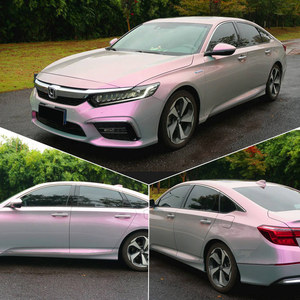 Màng Bọc PVC Pvc Tự Dính Hai Màu Kẹo Núi Lửa Màu Xám Sang Màu Đỏ Màng Bọc Xe Hơi Màng Bọc Nhựa Vinyl - Product Image 1