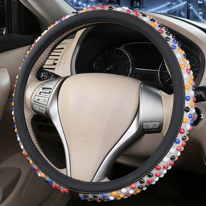 Lot De 20 Accessoires Voiture Bling-Bling Strass Pour Femmes - Kit Complet Intérieur Luxueux Avec Support Téléphone