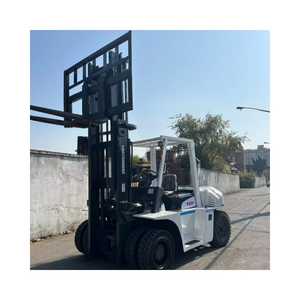 Carretilla elevadora usada Japón TCM <span class=keywords><strong>7Ton</strong></span> a la venta <span class=keywords><strong>7ton</strong></span> 5ton 3t 5t 7000kg Carretilla elevadora TCM <span class=keywords><strong>Komatsu</strong></span> Motor japonés ISUZU Precio bajo - Product Image 2