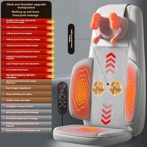 Cuscino Massaggiante Elettrico di Lusso per Collo, Spalle, Schiena, Glutei con Funzione Shiatsu, Thai, Massaggio Completo e Vibrazione - Product Image 4