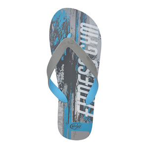 <span class=keywords><strong>Chanclas</strong></span> brasileñas ligeras de verano para hombre, <span class=keywords><strong>Chanclas</strong></span> de PE azul y gris con logotipo personalizado para zapatillas con punta abierta, parte inferior fina reciclable a la moda - Product Image 1