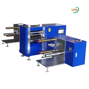 Lab Lithium Battery Electrode Rolling Press Equipment Calender Machine With Roll To Roll System for Pilot Line Production