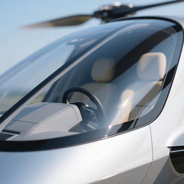 HUASHUAITE High Impact Strength Solid Hard Coated Polycarbonate Panel for EVTOL Windshield