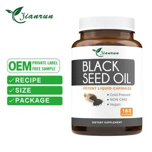 Organic Black Seed Oil Capsules Supports Immune System Joint Skin Health Black Seed Oil Softgel Capsules