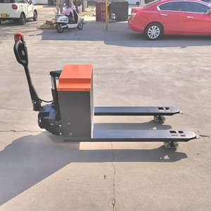 Chariot élévateur à palettes entièrement électrique sur mesure en usine, 1200*685 mm, grande roue, 5 tonnes, chariot élévateur à palettes électrique pour entrepôt - Product Image 6