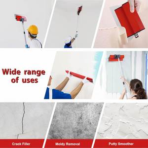 Stainless Steel DIY Industrial Trowel Plaster Finishing Concrete <b>Hand</b> <b>Tools</b> <b>Set</b> 100cm Drywall Skimming Spatula Blades 3-Year - Product Image 5