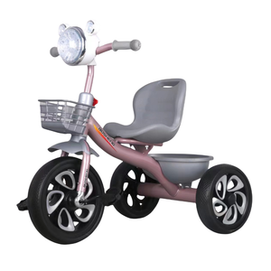 Tricycle en plastique à 3 roues pour enfants en gros, pour les enfants de <span class=keywords><strong>1</strong></span> à 5 ans, poussette pour bébé avec design masculin et féminin, vélo, <span class=keywords><strong>petit</strong></span> tricycle pour enfants - Product Image 2