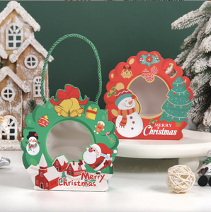 Emballage cadeau en papier Apple Belle boîte de papier de Noël pour gâteau aux bonbons - Product Image 1