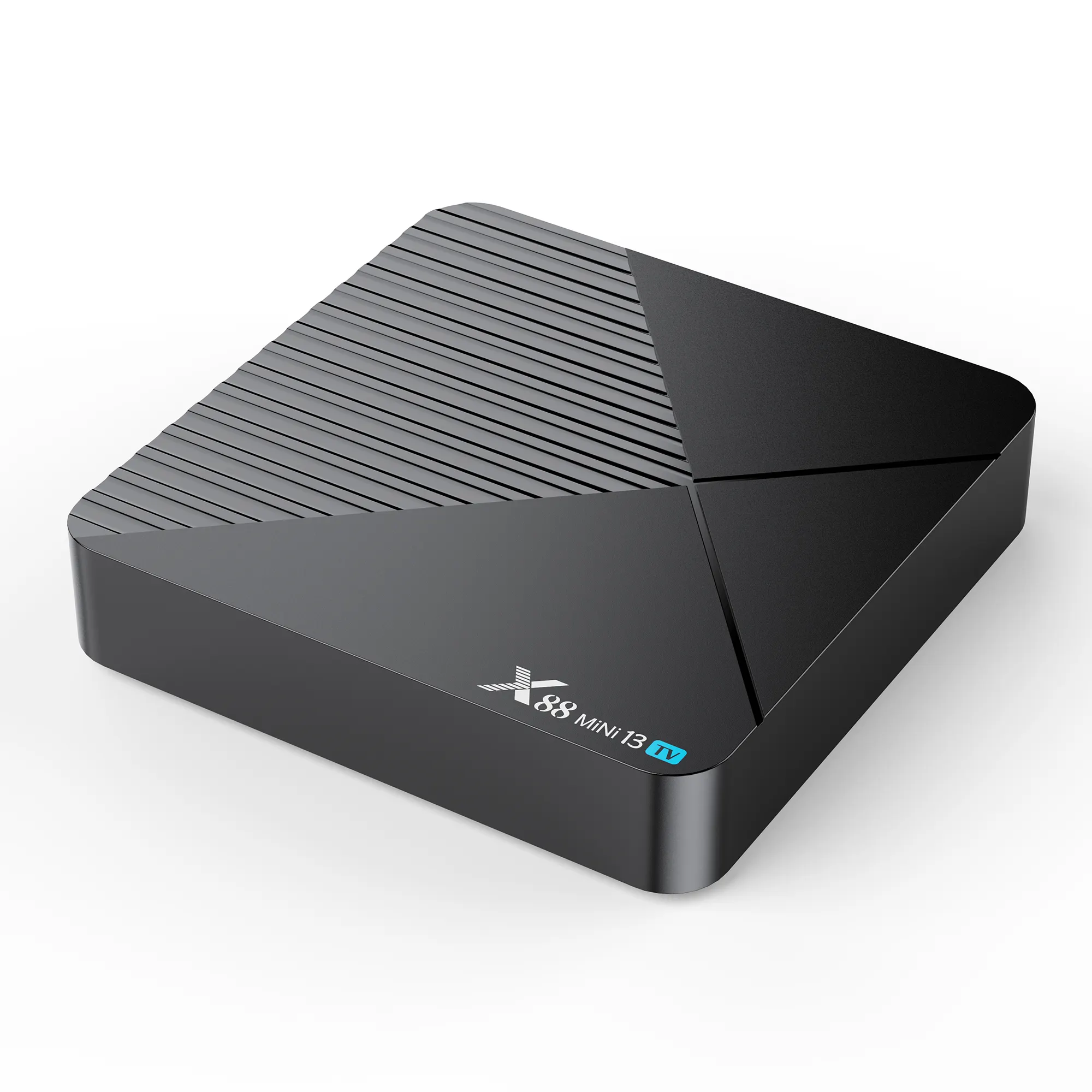 X88 Mini 13 TV RK3528 4GB 32GB Android 13 ATV OS TV Box 4K 2.4G/5G double WiFi Quad core décodeur intelligent BT télécommande vocale