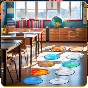 Tapis coussins de sol doux professeur préscolaire éducatif tapis de sol antidérapant enfants tapis cercle sièges pour la <span class=keywords><strong>classe</strong></span> - Product Image 2