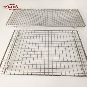 Rejilla de malla redonda para barbacoa, rejilla para horno microondas, bandeja de acero inoxidable de 11 pulgadas x 2, resistente al calor, resistente a la corrosión, antiadherente - Product Image 2