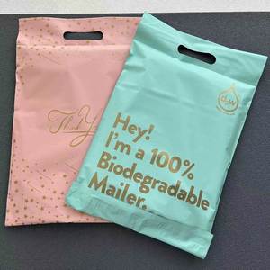 Custom Logistics <b>Waterproof</b> Mailer Bags, Handheld and Degradable Express Packaging Bags Express Bags - Product Image 3