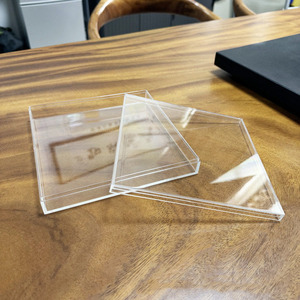 <span class=keywords><strong>Boîte</strong></span> en <span class=keywords><strong>plastique</strong></span> PS transparente 18x18x3cm, épaissie, de qualité <span class=keywords><strong>alimentaire</strong></span>, pour cadeaux, emballage de bonbons, <span class=keywords><strong>boîte</strong></span> en acrylique, unité de rangement, conteneur - Product Image 4