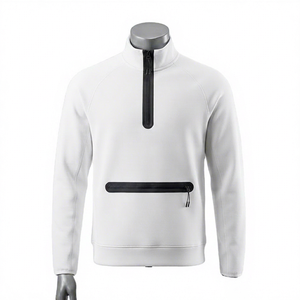 Sweat-shirt à capuche pour homme, logo de marque personnalisé, automne, couleur unie, lourd, surdimensionné, broderie, impression numérique, teinture unie - Product Image 1