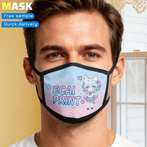 قناع قطني مطبوع حسب الطلب للتنكر بتصميم الأنيمي، قناع قطني قابل للتعديل بدرجة طبية مضاد للغبار - Product Image 5