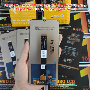 หน้าจอ LCD โทรศัพท์มือถือ MS Crown Series ราคาโรงงาน จอแสดงผลแท้สำหรับ Xiaomi Redmi 9A 9C Poco C3 9I 10A - Product Image 3