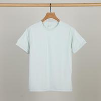 T-shirt Homme Col Rond Manches Courtes en Nylon/Spandex - 190 GSM, Tricot Uni, Imprimé par Transfert Thermique, Anti-Plis, Respirant, Séchage Rapide