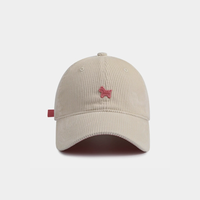 Casquette de baseball réglable de haute qualité, personnalisable, avec broderie de logo animal, vente en gros de casquettes de baseball