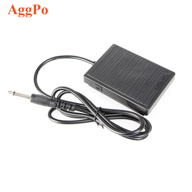 Портативная педаль для поддержки электронного пианино, синтезатор для анти-пропуска, 6,5 мм клавиатура, аксессуары для музыкальных инструментов