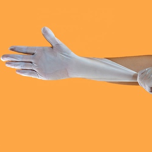 Хорошая цена <span class=keywords><strong>Xxl</strong></span> одноразовые для пищевых услуг супер виниловые латексные ПВХ перчатки - Product Image 4
