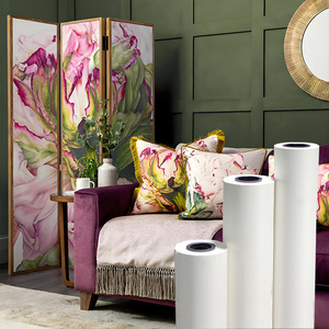 Hot bán 40gsm nhanh khô ánh sáng thăng hoa giấy cuộn cao khả năng tương thích máy in phun cho vải chuyển trắng truyền nhiệt - Product Image 6