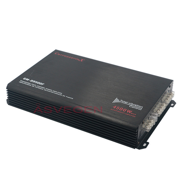 The Maker Max 4500W Professional High Power 4-channel Amplifiers System 12V Car Audio Power Amplifier Speaker