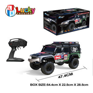Новые игрушки 1/10 Радиоуправляемый автомобиль 2,4G 4WD Радиоуправляемый раллийный автомобиль пропорциональное управление ретро автомобиль со светодиодной подсветкой модель RTR уличные игрушки - Product Image 2