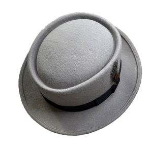 Sombreros Unisex R187 100% Lana con Logotipo Personalizado, Ala Corta, Ajustables, para las Cuatro Estaciones, para Hombres, Fiestas y Uso Casual - Product Image 6