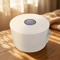 Papier toilette personnalisé en bois doux/pulpe mélangée, 24 rouleaux, 2/3/4 plis, en boîte, vente chaude, pas cher