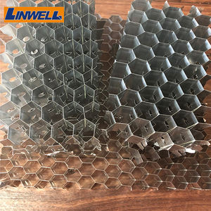 Laserpro Honeycomb utilizado en carruajes para <span class=keywords><strong>autocaravanas</strong></span> y piezas de automóviles Núcleo de panal de aluminio microporoso Filtro de núcleo de panal de aluminio - Product Image 2