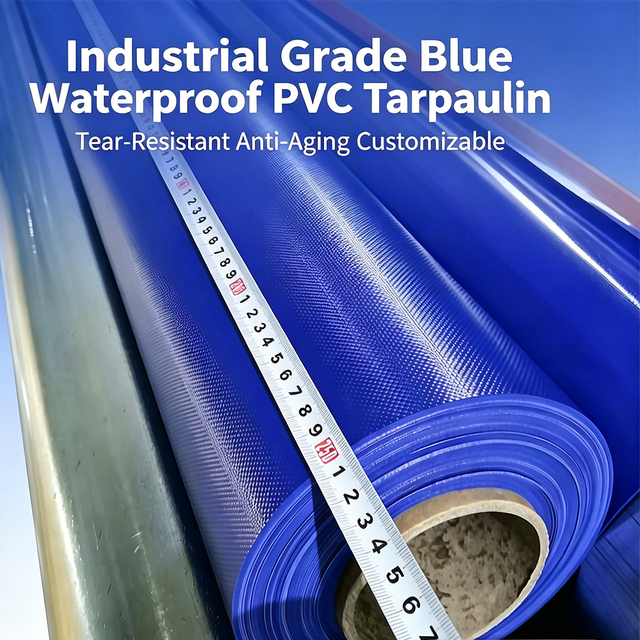 650gsm 18oz PVC Tarpaulin/ PVC Vinyl Coated Polyester Reinforced Industrial Fabric/ Coated Waterproof Fabric Roll