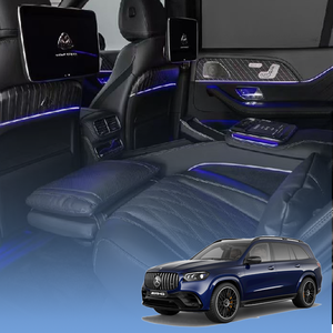 Aplicable al AMG GLS63 (X167) 2021, Paquete GLS600 Mejorado para 4 Pasajeros (Negro Perla) - Product Image 1