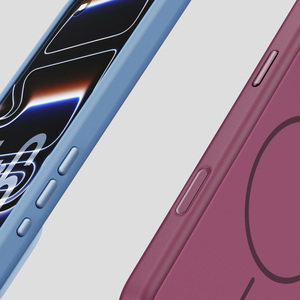 เคสโทรศัพท์แบบชาร์จไร้สายแม่เหล็ก B471 หนา 2.0 มม. ผิวสัมผัสนุ่มแบบ PC ฝาหลังพร้อมปุ่ม AI สำหรับ iPhone 15 Pro 16 17 18 ซีรีส์ - Product Image 4