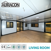 Conteneur Extensible de 20 pieds, Design Moderne Étanche, Maison Pliable de Luxe pour Hôtel et Résidence, Fabriqué en Chine pour la Vente en Gros