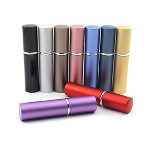 5ml 15ml Customizable Aluminum Perfume Aerosol Spray Bottle with <b>Custom</b> Color for Lotion and <b>Lipstick</b> - Product Image 1
