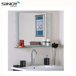 Wholesales Bathroom Unframed Mirror Waterproof Corrosion Prevent High Reflectivity clear Mirror for Hotel Restaurant Bathroom - Product Image 6