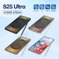 Teléfono Celular S24Ultra HD con Lápiz Óptico, Doble SIM 3G, Sistema Inteligente Android 8.1, Carga Rápida, a Bajo Precio y de Moda