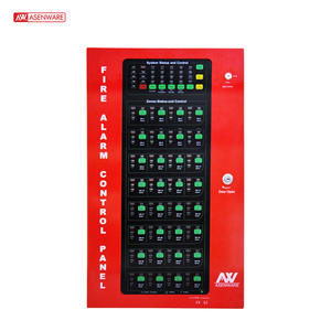 Panel de alarma convencional de 4 zonas y 8 zonas, sistema de seguridad de sistema de control de incendios, Metal y plástico - Product Image 5
