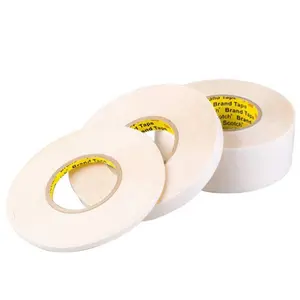 3M 55258 Double Coated Tape with Thin Polyester Film Hot Melt and Water Activated Adhesive for Waterproof Bag Sealing