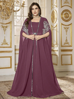 Robe de soirée longue à bretelles spaghetti de luxe grande taille avec décor de paillettes, ensemble deux pièces convertible en châle