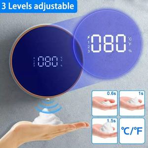 Distributeur de savon mural électrique intelligent à induction automatique pour désinfectant pour les mains, avec logo personnalisé, nouveau modèle - Product Image 3