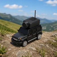 Voiture télécommandée RC avec caméra 720P HD WiFi FPV, jouet pour enfants, mini-voiture électrique 1:64, 2.4GHz, gyroscope, mode photo/vidéo/VR