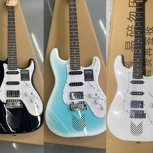 Guitarra Eléctrica Inteligente GALYDA para Principiantes, Construcción de Madera con Pastillas S-S-H y Efectos de Sonido Integrados - Product Image 3